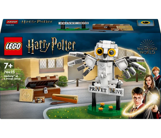 LEGO Harry Potter - Hedwig™ bij Ligusterlaan 4 - 76425