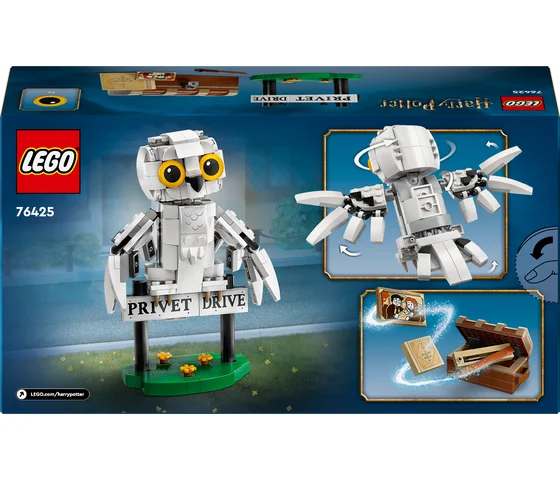 LEGO Harry Potter - Hedwig™ bij Ligusterlaan 4 - 76425