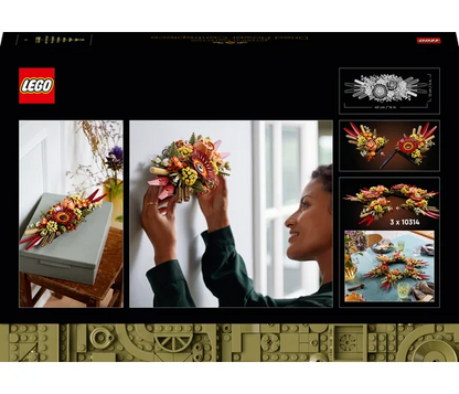 LEGO Botanische collectie - Bloemstuk met gedroogde bloemen - 10314