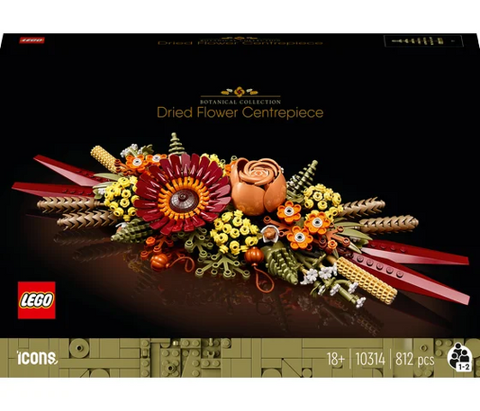 LEGO Botanische Kollektion – Trockenblumenarrangement – ​​10314 