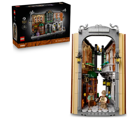 LEGO Icons - Boekensteun: Sherlock Holmes - 10351