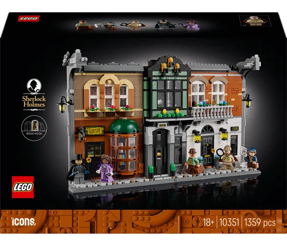 LEGO Icons - Boekensteun: Sherlock Holmes - 10351