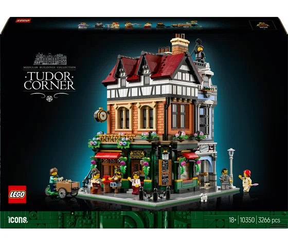 LEGO Icons - Hoekpand in tudorstijl - 10350