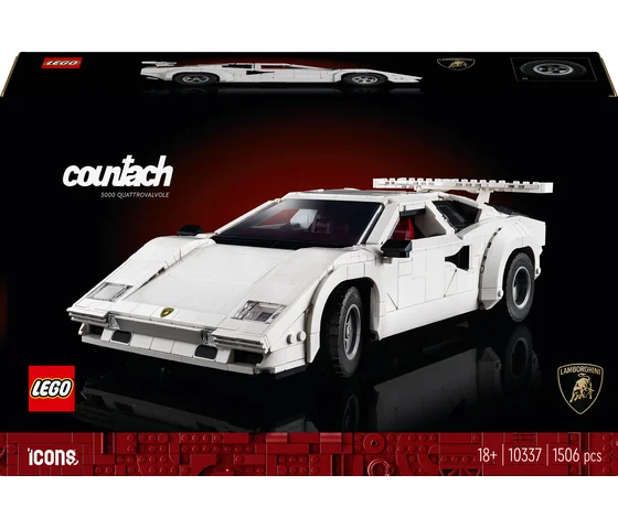 LEGO Icons - Lamborghini Countach 5000 Quattrovalvole - 10337