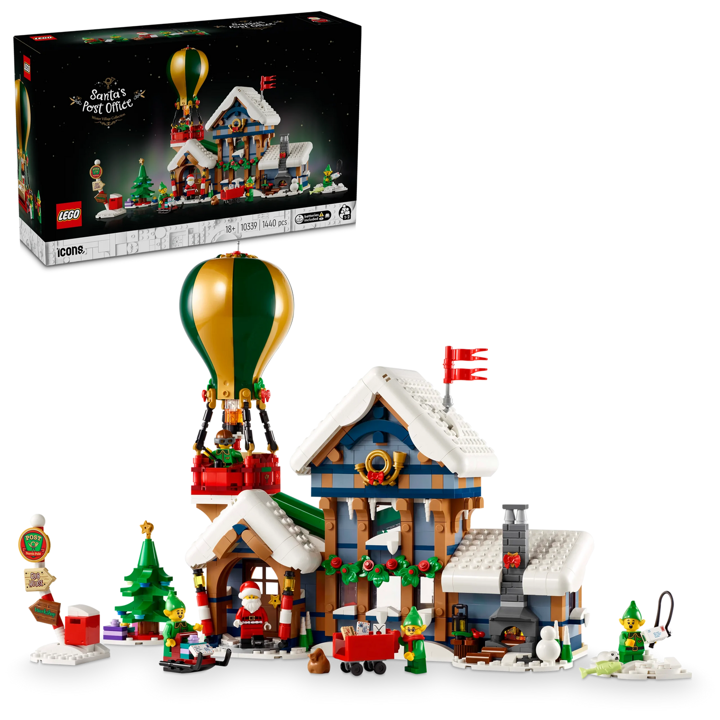 LEGO Icons - Postkantoor van de Kerstman - 10339