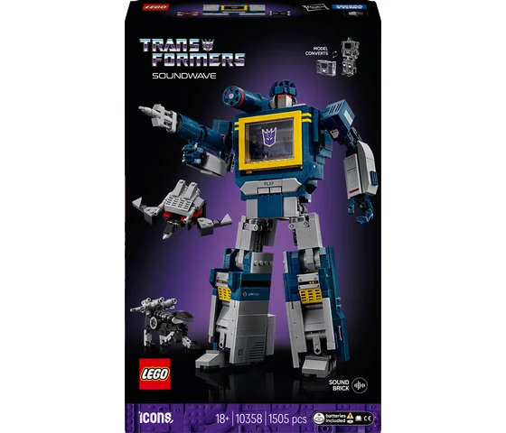 LEGO Icons - Transformers: Soundwave - 10358