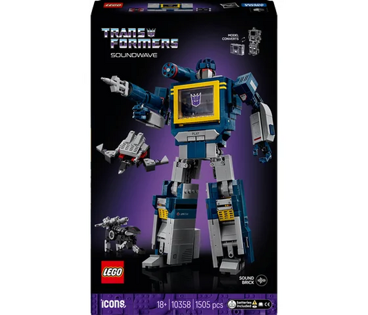 LEGO Icons - Transformers: Soundwave - 10358