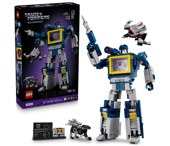 LEGO Icons - Transformers: Soundwave - 10358