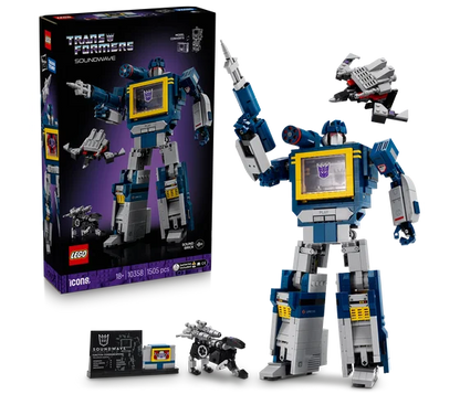 LEGO Icons - Transformers: Soundwave - 10358