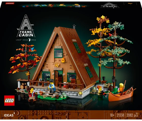 LEGO Ideas - A-frame boshut - 21338