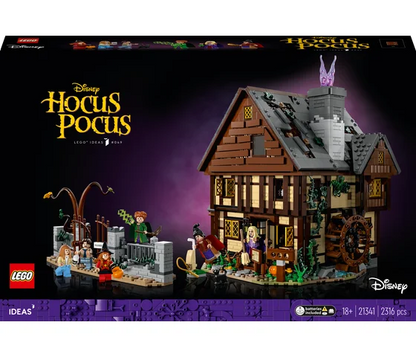 LEGO Ideas - Disney - Hocus Pocus: het huisje van de Sanderson-zussen - 21341