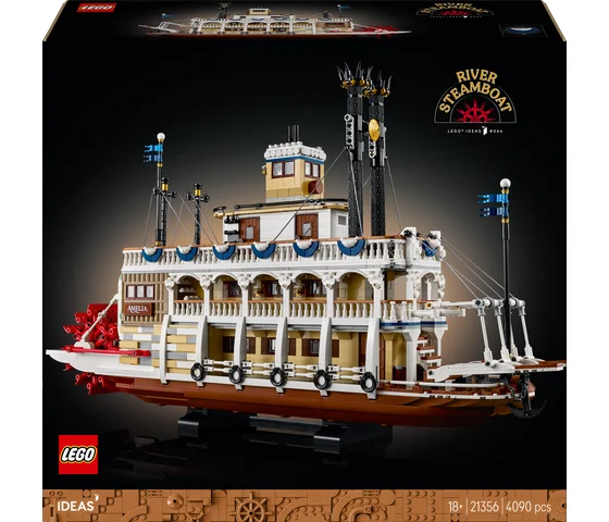 LEGO Ideas - Stoomboot - 21356