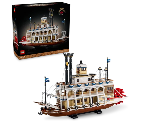 LEGO Ideas - Stoomboot - 21356