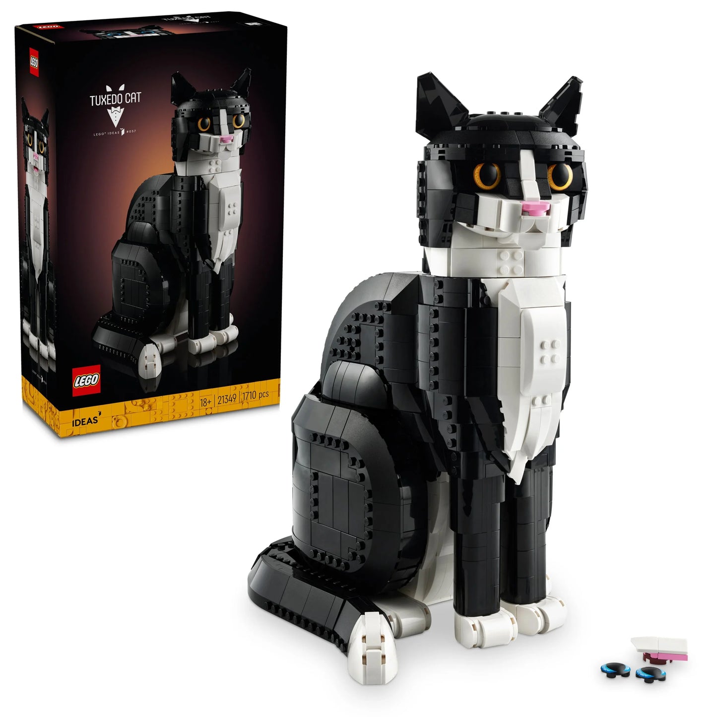 LEGO Ideas - Zwart-witte kat - 21349