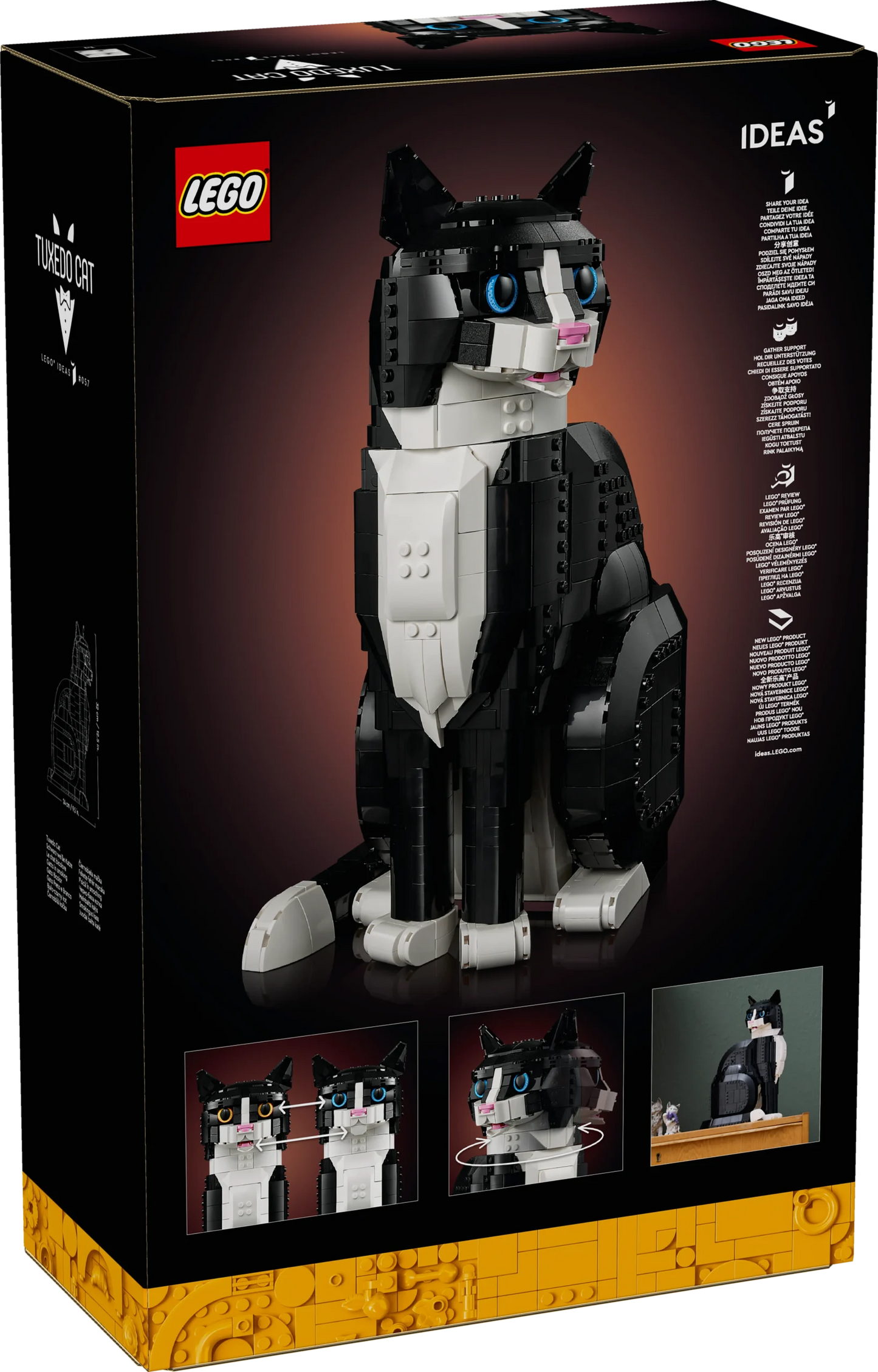 LEGO Ideas - Zwart-witte kat - 21349