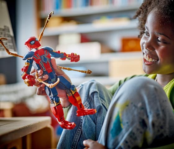 LEGO Marvel  - Iron Spider-Man bouwfiguur - 76298