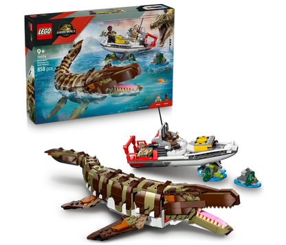 LEGO Jurassic World - Bouwbare Mosasaurus bootmissie - 76974