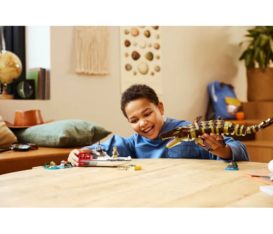 LEGO Jurassic World - Bouwbare Mosasaurus bootmissie - 76974