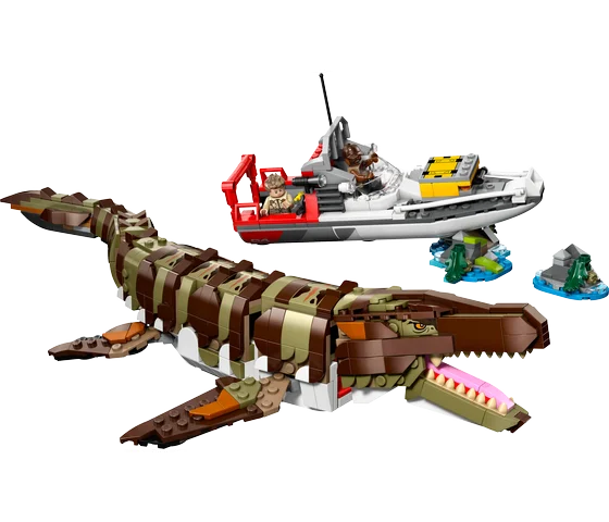 LEGO Jurassic World - Bouwbare Mosasaurus bootmissie - 76974