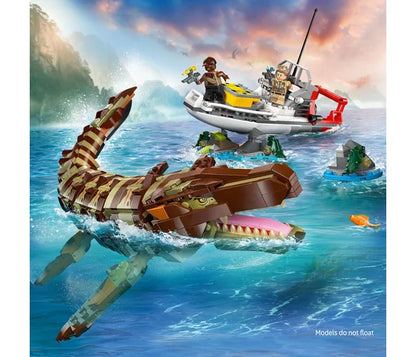 LEGO Jurassic World - Bouwbare Mosasaurus bootmissie - 76974