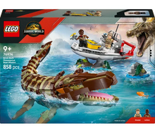 LEGO Jurassic World - Bouwbare Mosasaurus bootmissie - 76974