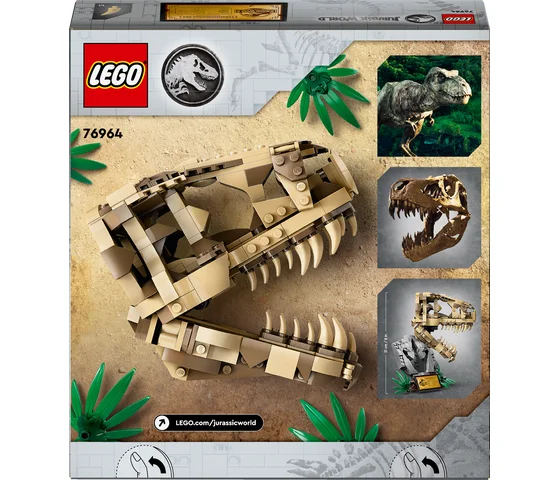 LEGO Jurassic World - Dinosaurusfossielen: T. rex schedel - 76964