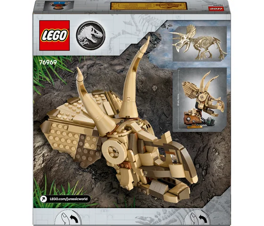 LEGO Jurassic World – Dinosaurierfossilien: Triceratops-Schädel – 76969