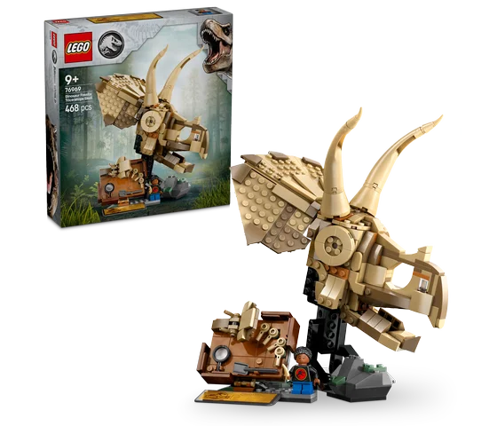 LEGO Jurassic World - Dinosaurusfossielen: Triceratops schedel - 76969