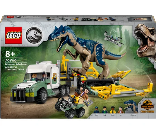 LEGO Jurassic World – Dinosaurier-Missionen: Allosaurus-Transport-LKW – 76966