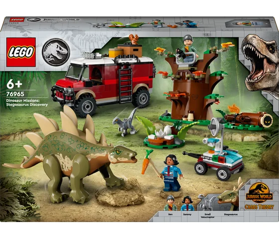 LEGO Jurassic World - Dinosaurusmissies: Stegosaurus ontdekking - 76965