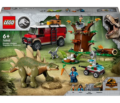 LEGO Jurassic World - Dinosaurusmissies: Stegosaurus ontdekking - 76965