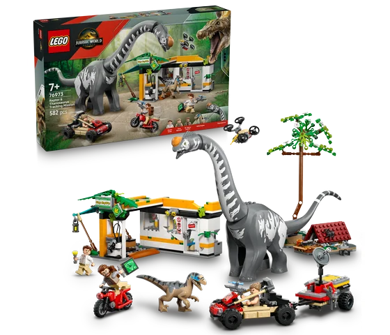 LEGO Jurassic World - Raptor en Titanosaurus opsporingsmissie - 76973