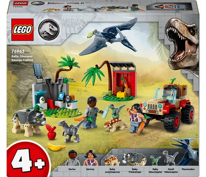 LEGO Jurassic World - Reddingscentrum voor babydinosaurussen - 76963