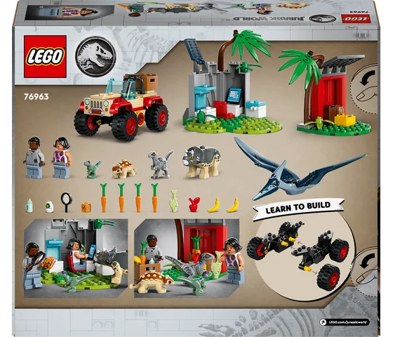 LEGO Jurassic World - Reddingscentrum voor babydinosaurussen - 76963