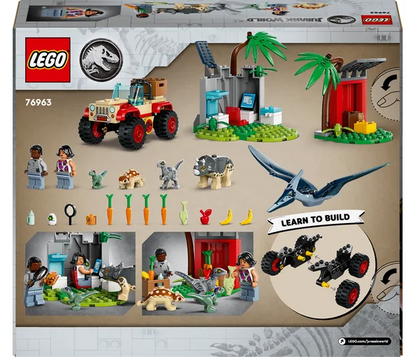 LEGO Jurassic World - Reddingscentrum voor babydinosaurussen - 76963