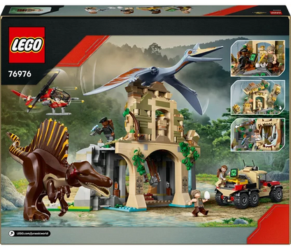 LEGO Jurassic World - Spinosaurus en Quetzalcoatlus luchtmissie - 76976