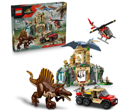 LEGO Jurassic World - Spinosaurus en Quetzalcoatlus luchtmissie - 76976
