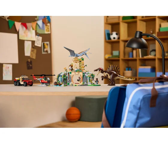 LEGO Jurassic World - Spinosaurus en Quetzalcoatlus luchtmissie - 76976