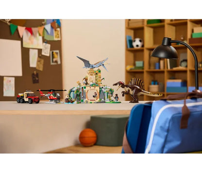 LEGO Jurassic World - Spinosaurus en Quetzalcoatlus luchtmissie - 76976