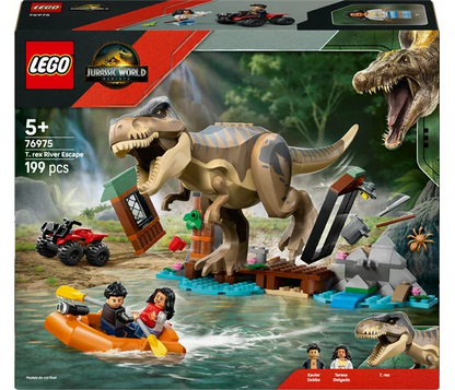 LEGO Jurassic World - T. rex rivierontsnapping - 76975