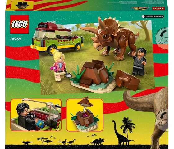 LEGO Jurassic World - Triceraptops onderzoek - 76959