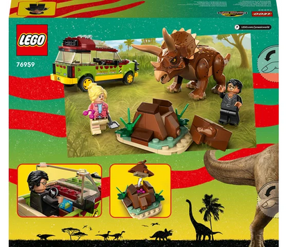 LEGO Jurassic World - Triceraptops onderzoek - 76959