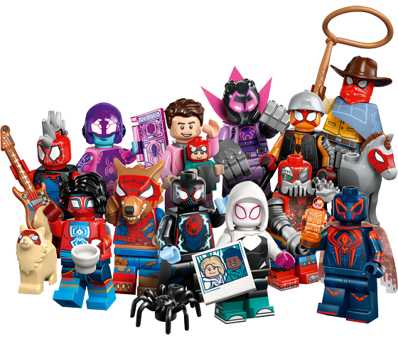 LEGO Minifigures - Spider-Man: Across the Spider-Verse - Complete serie - 71050