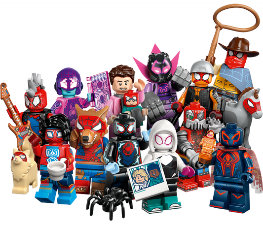 LEGO Minifigures - Spider-Man: Across the Spider-Verse - Complete serie - 71050
