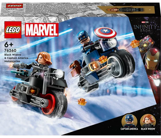 LEGO Marvel – Motorräder von Black Widow &amp; Captain America – 76260