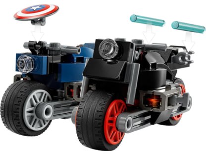 LEGO Marvel - Black Widow & Captain America motoren - 76260