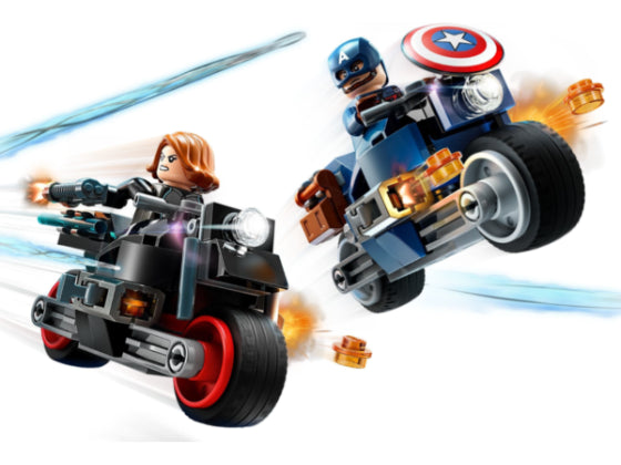 LEGO Marvel - Black Widow & Captain America motoren - 76260