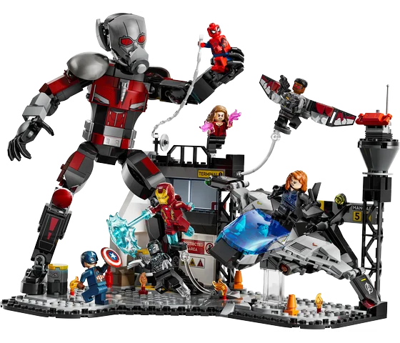 LEGO Marvel - Captain America: Civil War actiescène - 76314