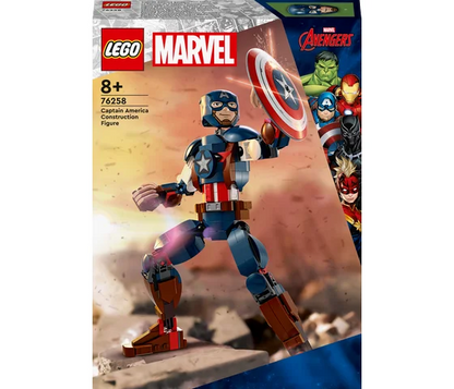 LEGO Marvel - Captain America bouwfiguur - 76258