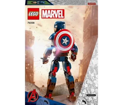 LEGO Marvel - Captain America bouwfiguur - 76258
